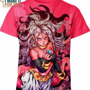 Android 21 Sexy Dragon Ball Z Shirt, Dragon Ball Gift