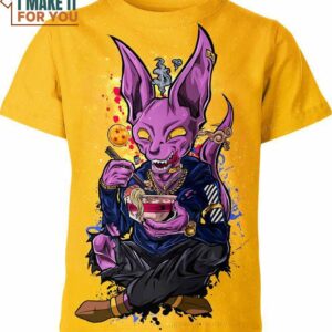 Beerus Cool Art Dragon Ball Z Shirt, Ultimate Dragon Ball Gift