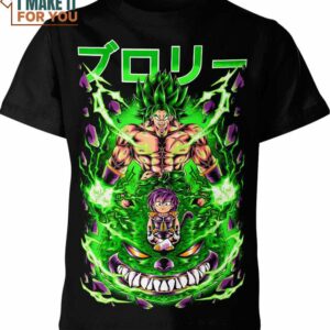 Broly Dragon Ball Z Shirt, Bold Dragon Ball Z Fashion Statement