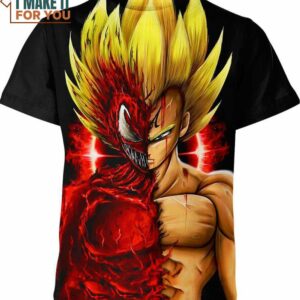 Carnage X Vegeta Dragon Ball Z Shirt