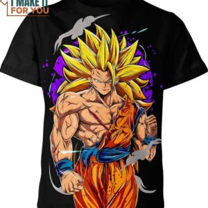 Dragon Ball Gift for All Ages,  Son Goku 3D T-Shirt