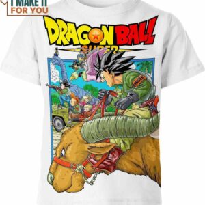 Dragon Ball Super  Shirt, Unique 3D Goku T-Shirt for Anime Fans
