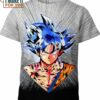 Dragon Ball Z Goku 3D Printed Tee, Perfect Gift for Anime Enthusiasts
