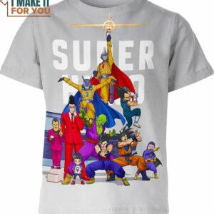 Funny Team Dragon Ball Z Shirt, 3D Tee for Anime Lovers