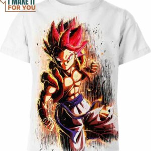 Gogeta Dragon Ball Z Shirt, Bold Dragon Ball Z Fashion Statement