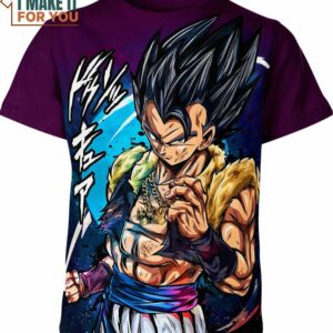 Gogeta Dragon Ball Z Shirt, Stylish Dragon Ball 3D Printed Tee