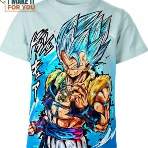 Gogeta Dragon Ball Z Shirt, Stylish Goku 3D Printed Tee
