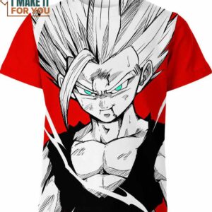 Gohan Super Saiyan Dragon Ball Shirt, Stylish Dragon Ball 3D Printed Tee