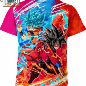 Goku Dragon Ball Z Shirt, Ultra Instinct Goku 3D Printed Tee