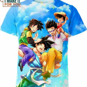 Goku Family Dragon Ball Z Shirt, Dragon Ball Gift for All Ages