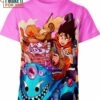 Goku Red Army Dragon Ball Z Shirt, Stylish Dragon Ball 3D Printed Tee
