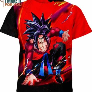 Goku SS4 Dragon Ball Z Shirt, Ideal Dragon Ball Gift for Friends and Family