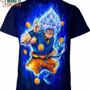 Goku Ultra Instinct Shirt, Perfect Dragon Ball Gift Idea