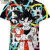 Goku X Supreme X Louis Vuitton Shirt, Unique Dragon Ball Z Character Design