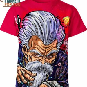 Master Roshi Dragon Ball Z Shirt, Bold Dragon Ball Z Fashion Statement