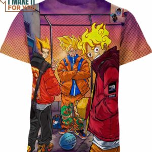 Naruto Uzumaki X Goku X Monkey D. Luffy Shirt