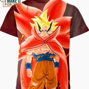 Naruto X Son Goku Dragon Ball Z Shirt, Unique Gift for Fan