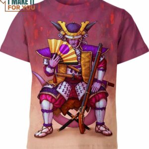 Samurai Frieza From Dragon Ball Z Shirt, 3D Tee for Anime Lovers