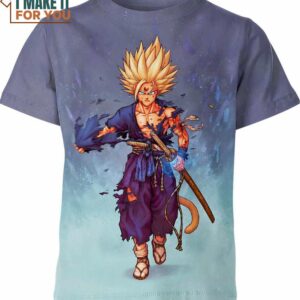Samurai Gohan From Dragon Ball Z Shirt, Stylish Dragon Ball 3D Printed Tee