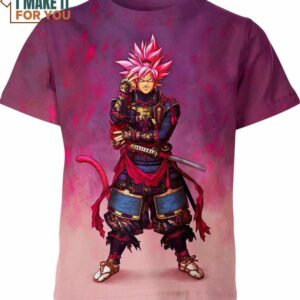 Samurai Goku Black Rose From Dragon Ball Z Shirt, Perfect Gift for Anime Enthusiasts