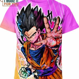 Son Gohan Dragon Ball Z Shirt, Bold Dragon Ball Z Fashion Statement