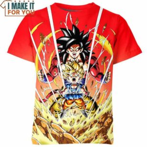 Son Goku Dragon Ball Z Shirt, Iconic Dragon Ball Z Duo Design