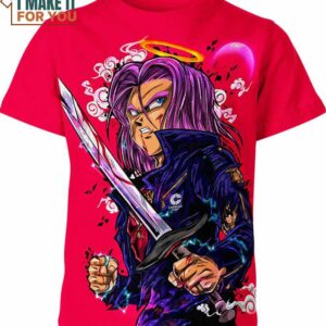 Trunks Dragon Ball Z Shirt, Bold Dragon Ball Z Fashion Statement