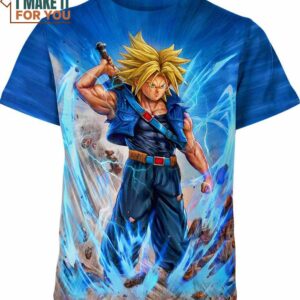 Trunks Dragon Ball Z Shirt, Eye-catching Dragon Ball Z Apparel