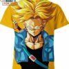 Trunks Dragon Ball Z Shirt, Unique Dragon Ball Z Character Design