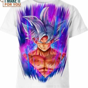 Ultra Instinct Goku 3D T-Shirt, Bold Dragon Ball Z Fashion Statement