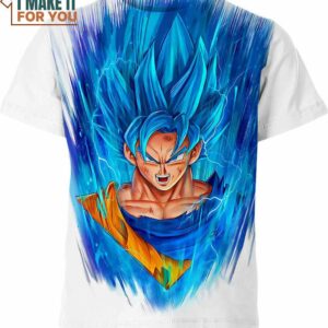 Unforgettable Dragon Ball Gift, Goku Blue 3D Printed T-Shirt