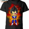 Vegeta Chibi From Dragon Ball Z Shirt, 3D Tee for Anime Lovers