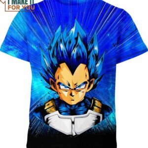 Vegeta Dragon Ball Z Shirt, Stylish Dragon Ball 3D Printed Tee