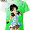 Videl From Dragon Ball Z Shirt, Stylish Dragon Ball 3D Printed Tee