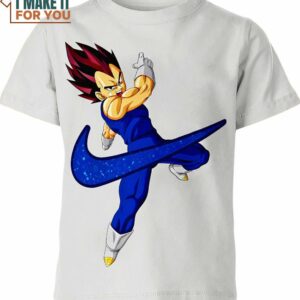 Super Saiyan Vegeta X Nike Shirt