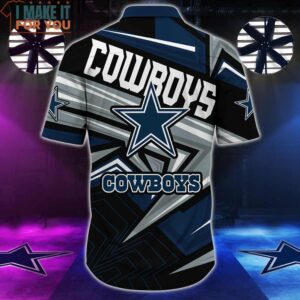 Dallas Cowboys NFL Logo Art Hawaii Shirt 3