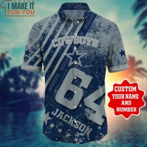 Dallas Cowboys NFL Personalized Hawaiian Shirt Dallas Cowboys Gifts for Football Lovers 5