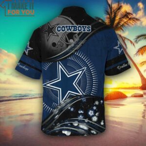 Dallas Cowboys NFL Summer Flower Hawaiian Shirt Dallas Cowboys Gift Ideas 3