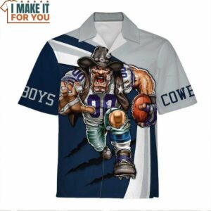 Personalized Unisex Hawaiian Shirt Dallas Cowboys Football Team 3D Apparel 2