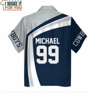 Personalized Unisex Hawaiian Shirt Dallas Cowboys Football Team 3D Apparel 3