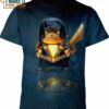Black Adam X Pikachu Pokemon Shirt, Exciting Pokemon Gift Ideas