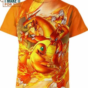 Charizard Pokemon Shirt, Unique Presents for the Stylish Pokemon Lover