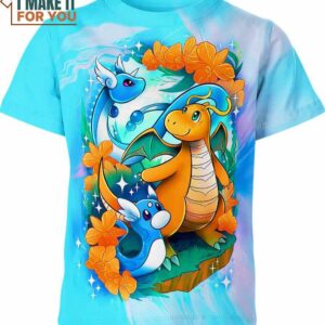 Dragonite Pokemon Shirt, Stylish Pokemon Shirts for Men