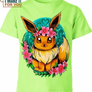 Eevee Pokemon Shirt, Special Edition Pokemon Christmas Shirts
