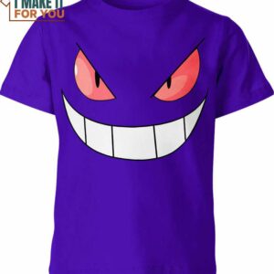 Gengar Pokemon Shirt, Unleash Your Inner Trainer with Our Pokemon Tees