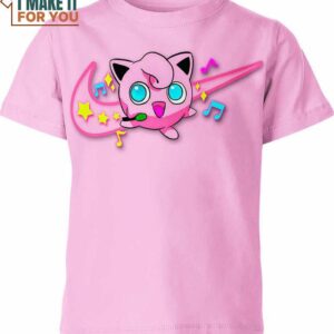 Jigglypuff Pokemon Nike Shirt, Exceptional Presents for Your Favorite Pokemon Enthusiast