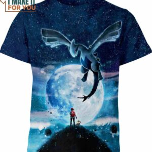 Lugia Pokemon Shirt, Stylish Pokemon Shirts for Men