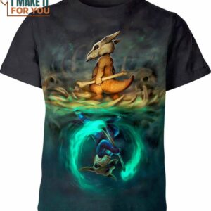 Marowak And Cubone Pokemon Shirt, The Ultimate Pokemon Themed Apparel