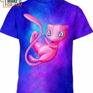 Mew Pokemon Shirt, Apparel for Pokemon Fans