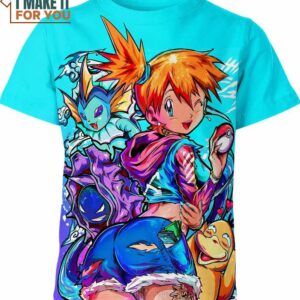 Misty Pokemon Shirt, Apparel for the Pokemon Enthusiast